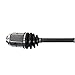 Detroit Axle - 4WD Front Right CV Axle for 2014 2015 2016 2017 Jeep Patriot Compass Passenger Side CV Axle Shaft Assembly Replacement