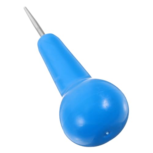 FOMIYES Bolígrafo Para Escribir A Ciegas Accesorio Portátil Para Principiantes Dispositivo Para Personas Ciegas Máquina De Escribir Herramientas De Escritura Acero Inoxidable Azul