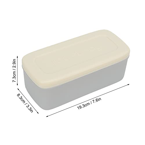 Molde para cubitos de hielo de silicona con tapa y pala miniatura 3
