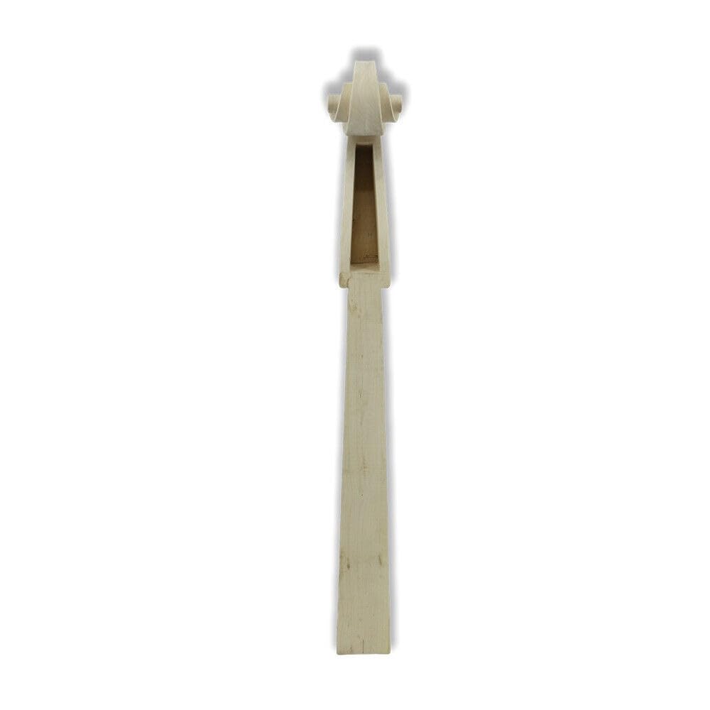 Nuevo mástil de arce para contrabajo de tamaño 3/4 para una construcción superior de instrumentos musicales de bricolaje (tamaño 3/4)
