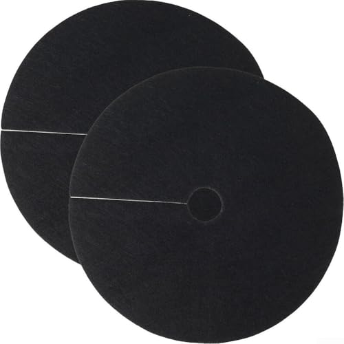 Lot de 12 tapis d'ombrage pour arbres à anneaux en tissu non tissé pour une protection efficace des plantes et une utilisation en paysage (25 cm)