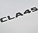 Produktbild Mattschwarz CLA 45 Flaches Benz Auto Modell nummeriert Buchstabe Abzeichen Emblem für Benz CLA Edition Class AMG C118 C117