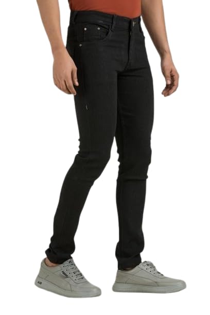 Image of Solid Stylish Mens Jeans