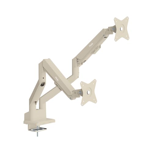 Amazon.co.jp: Pixio PS1D Wave Beige モニターアーム デュアル