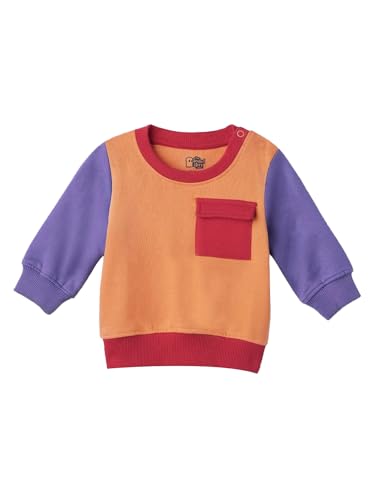 Image of The Souled Store Boys Peaches 'n' Cream Cotton Sweatshirts