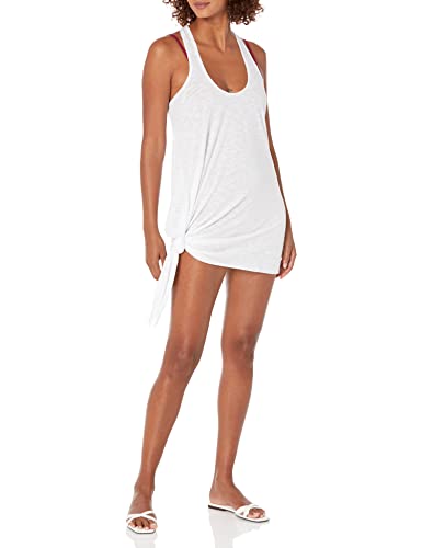 Becca by Rebecca Virtue Breeze Lightweight Beach Dress-Knot Side Tie, Bathing Suit Cover Ups for Women