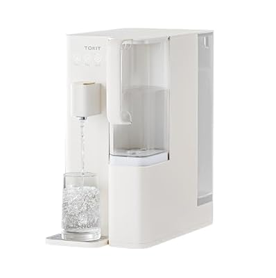 TOKIT Reverse Osmosis Water Filter Countertop T1 SE RO Water Filtration System, NSF/ANSI 58, 3:1 Pure to Drain, Dual 1.4L Pure Water Pitchers for Home, No Installation
