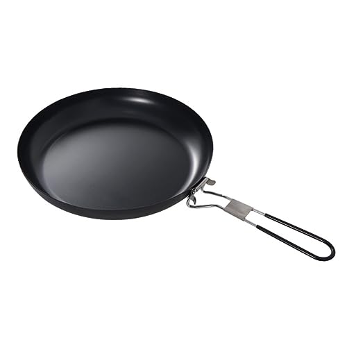 LALADEFIEE 9 Inch Nonstick Skillet Camping Frying Pan Outdoor Cookware