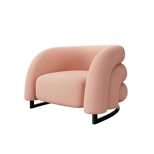 Sillón relajante escandinavo, silla de salón estilo Togo para dormitorio, oficina en casa y salón, silla tapizada moderna para mayor comodidad y estilo