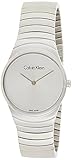 Calvin Klein Damen Analog Quarz Uhr mit Edelstahl Armband K8A23146