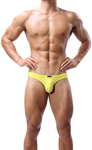 IKINGSKY Men's Modal Bulge Briefs Sexy Low Rise Pouch Bikini Underwear - Image 2