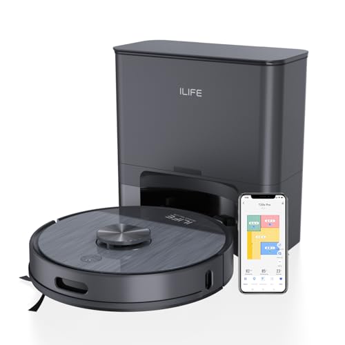 ILIFE T20s Pro Robot Vacuum Cleaner with Advanced LiDAR Navigatio...