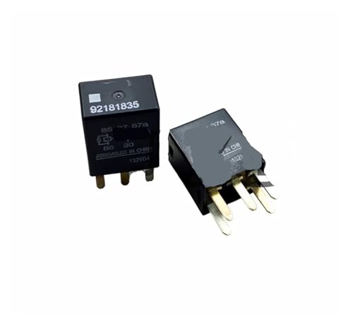 Relé de 5 pines de 12 V 92181835 para control del sistema eléctrico automotriz
