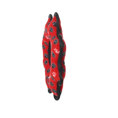 TUFFY- World's Tuffest Soft Dog Toy- Ultimate Gear Ring - Red Paw-Squeakers - Multiple Layers. Made Durable, Strong & Tough.Interactive Play (Tug,Toss & Fetch).Machine Washable & Floats. TUFFY- World's Tuffest Soft Dog Toy- Ultimate Gear Ring - Red Paw-Squeakers - Multiple Layers. Made Durable, Strong & Tough.Interactive Play (Tug,Toss & Fetch).Machine Washable & Floats.