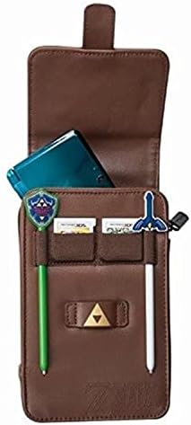 PowerA The Legend of Zelda Adventurer's Pouch - Nintendo 3DS/ Wii GameCube - Brown