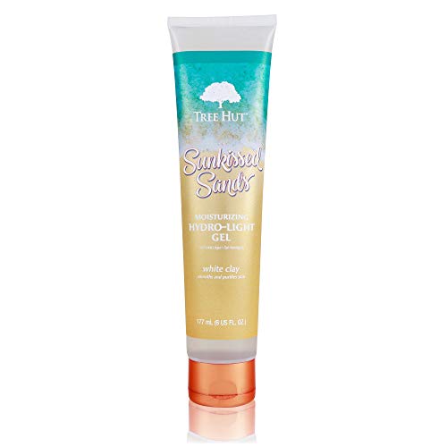 Tree Hut Shea Moisturizing Hydro-Light Gel, Ultra Hydrating for Nourishing Essential Body Care, Sunkissed Sands, 6 Fluid Ounce