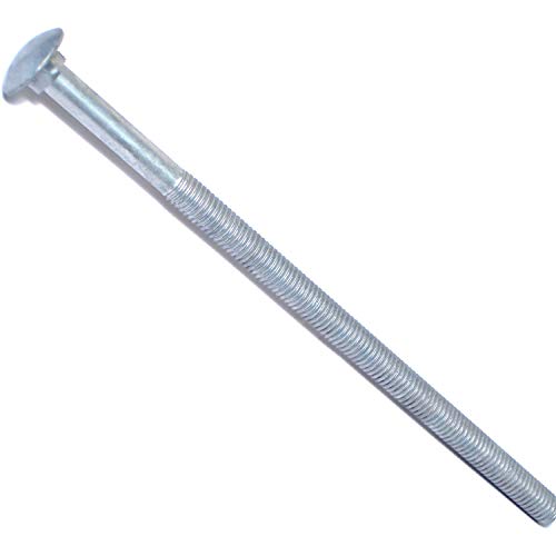 Image of Hard-to-Find Fastener 014973525163 Carriage Bolts HDG 5#, 3 /8-16 x 8, Piece-24