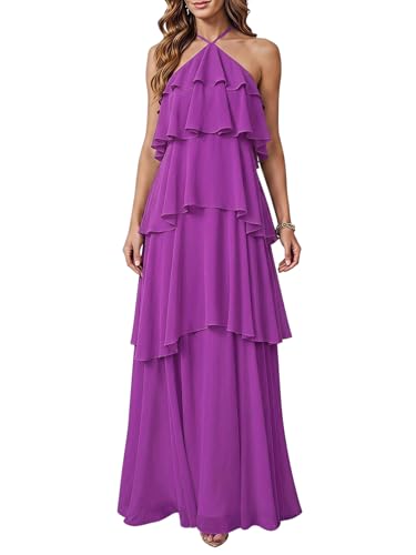 Image of SOLY HUX Women's Wedding Guest Maxi Dress