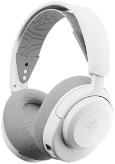 SteelSeries Arctis Nova 3P Wireless Beyaz Gaming Kulaklık - Mobil Uygulama ile Kontrol - 40 Saat Pil Ömrü PS5, PS4, PC, Switch, Mobil Uyumlu - Görsel 1