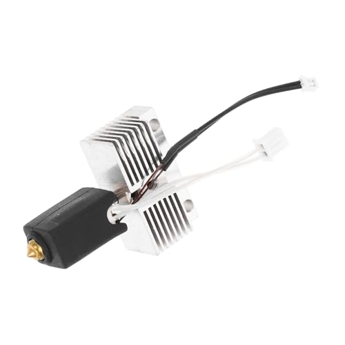 LIFKOME Ceramic Hot End Kit Brass Nozzle and Thermistor for Printer Compatible with Neptune Plus and Max Replacements fo