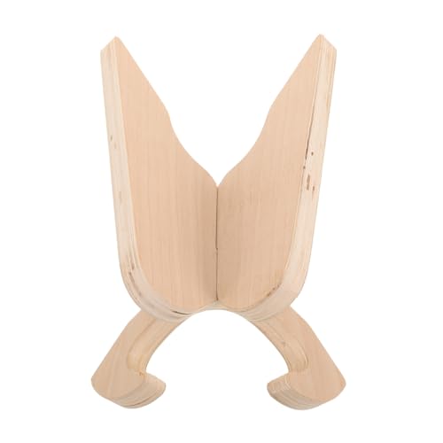 Yardwe Skateboard Rack Floor Stand Solid Wood Snowboard Display Organizer for Home Shop Garage Durable Skateboard Storage Stand with Stable Base and Wide Compatibility