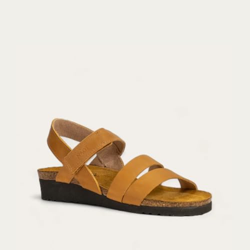 Image of NAOT Kayla Women's Sandals - Supportive 3-Strap Design with Backstrap, Cork & Latex Footbed - Arch Support - Travel-Friendly Comfortable Walking Sandals for All-Day Wear