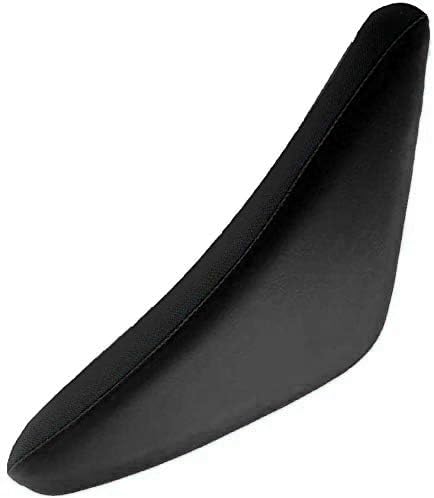 Motorcycle Durable Sunproof Easy Use Black Flat Tall Foam Seat For CRF50 90cc 110cc 125cc 140cc 150cc 160cc XR 50 SSR Trail Dirt pit Bike Off Road motocross Motorbike scooter (Black)