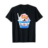 面白いtシャツ 柴犬 かき氷 イヌ わんこ メンズ 犬好き グッズ かわいい おもしろ 面白い 服 ネタ プレゼント 夏 Tシャツ