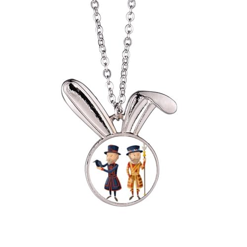 Collier lapin soldat royal idéal pour sublimer une tenue casual lors d'un brunch