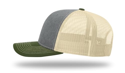 Image of Richardson 112 Trucker Hat - Premium Blank Baseball Cap, Adjustable Snapback Hat - Structured Six Panel Richardson Blank Hats