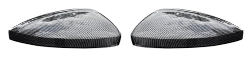 Capuchon Rétroviseur Pour VW Pour Tiguan MK2 2017-2020 Coque Rétroviseur Latéral(1pair Carbon Fiber Pattern)
