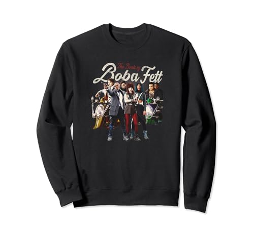 Sweat Star Wars fini haut de gamme The Book of Boba Fett Mos Espa Bikers aux détails soignés