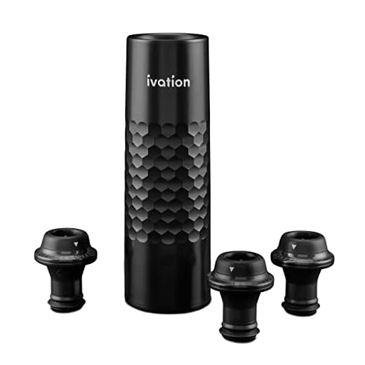 Ivation Rechargeable Wine Saver Gift Set