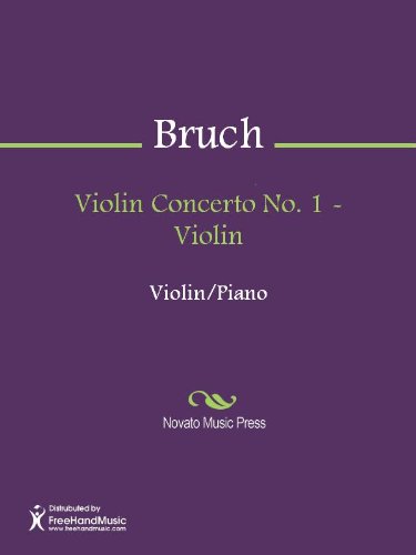 Violin Concerto No. 1 - Violin      Kindle Edition