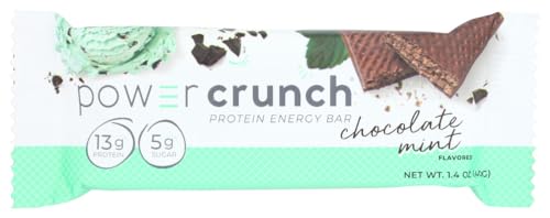 Power Crunch Barra de Proteína Chocolate Menta 40 g x12 miniatura 1