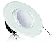Luminance F9907-30 LED Recessed Gimbal Downlight White