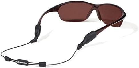 Croakies Arc Endless System Glasses Strap, Black