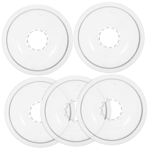 Mikikit Bike Flywheels Protective Cover 5pcs Plastic Guard Chain Guard Hub for Mountain Bikes