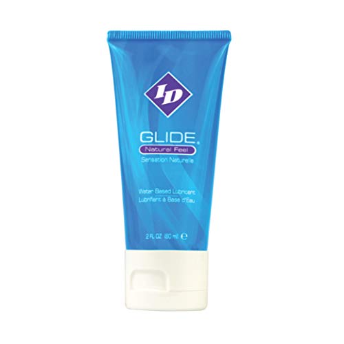 ID Glide Personal Lubricant Natural Feel Water Based Lube 2 Fl Oz Tube