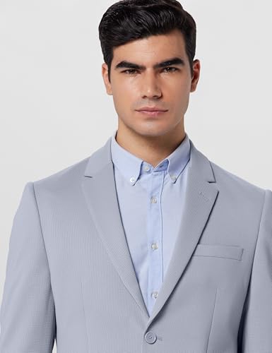 Image of Peter England Men's Formal Premium Textured Blazer