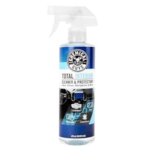Chemical Guys Total Interior Cleaner & Protectant, Cleans & Protects Leather, Vinyl, Plastic, Rubber & Glass Streak-Free Finish for Cars, Trucks, SUVs, RVs & More – 16 oz