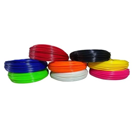 Kit Refil Filamento ABS para Caneta 3D e Impressora 3d 8 cores 240m 600g