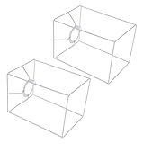 Assemblage facile à faire soi-même : les pièces métalliques de remplacement pour abat-jour de lampe de table sont conçues pour un montage simple et rapide, permettant à chacun d’assembler ou de moderniser un support d’abat-jour avec un minimum d’effort. pièces pour abat-jour de lampe de table, cadre d’abat-jour de style vintage
