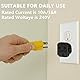 2 Stück Reiseadapter, UK auf DE Adapterstecker, Adapter UK auf EU, UK auf DE Reisestecker, 3-polig UK Reiseadapter auf 2-polige EU-Steckdose für Frankreich, Irland, Niederlande, Polen, Schweden