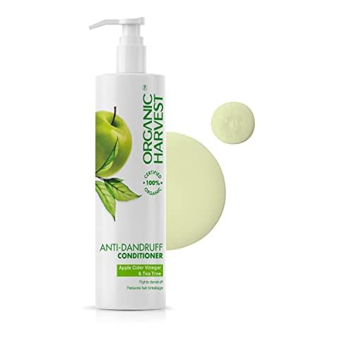 Organic Harvest Anti Dandruff Conditioner with Tea Tree and Apple Cider Vinegar for Women & Men | For All Type Hair | Free from Chemicals, Mineral Oils, Alcohol - 200ml Cover