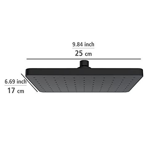 Cintre Plastique Noir WENKO Gomo pour éviter la déformation des épaules de vêtements larges - 7