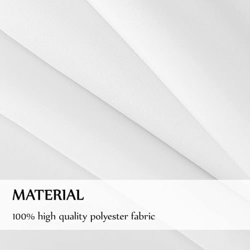 Nappe rectangulaire noire 153x214 cm en polyester résistant de qualité supérieure - 5