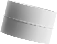 EUROPLAST 100mm ABS Kerek Szellőzőcső Légcsatorna Füstcső PVC 5