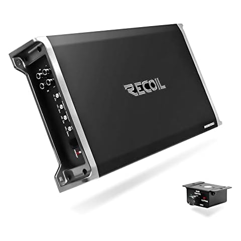 Recoil RED1200-1 Mono-Block Subwoofer Amplifier Cover