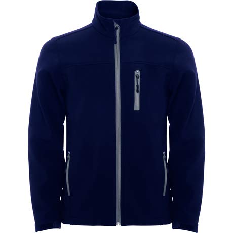ROLY Chaqueta Softshell para hombre, modelo Antártida (azul marino, XL), azul navy, XL